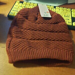 NEW TAG ! Langzhen Beanie Hat Purple One Size